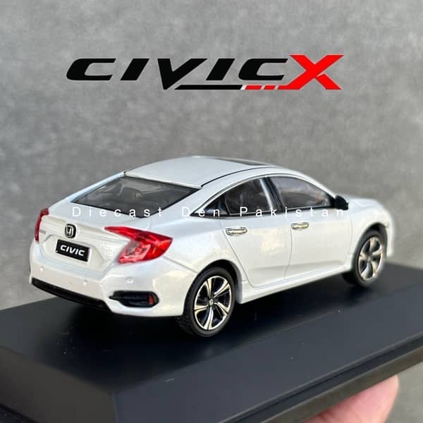 Honda Civic X 2019 Licensed Model car 1/40 1