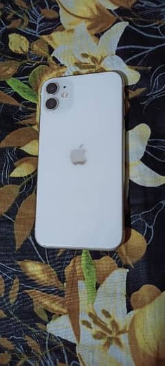 iphone 11 Non PTA 64G 10/10 condition battery 78% white color