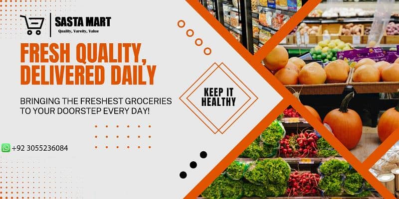 Free Grocery Home Delivery, Upto 20% Discount 1