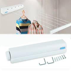 Wall Mounted Retractable Cloth Drying 5 Line & Other Household Items 0