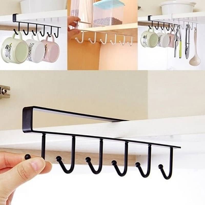 Wall Mounted Retractable Cloth Drying 5 Line & Other Household Items 10