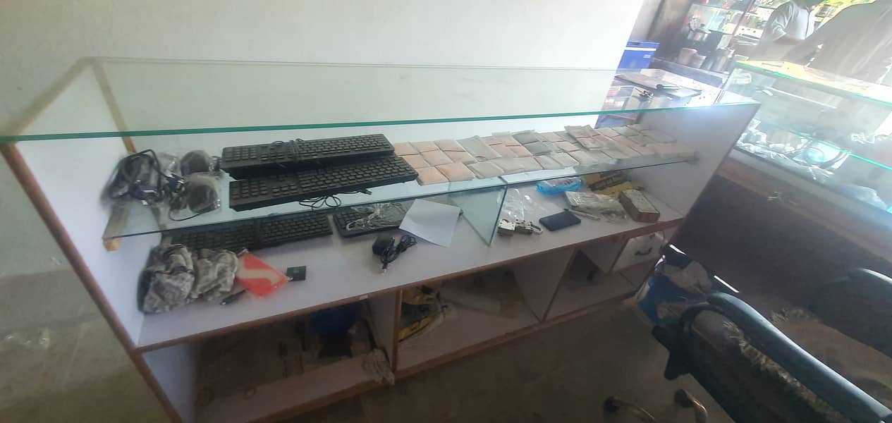 Cash Counter Mobile Counter, Wall Rack, Display Counter Urgent ForSale 3