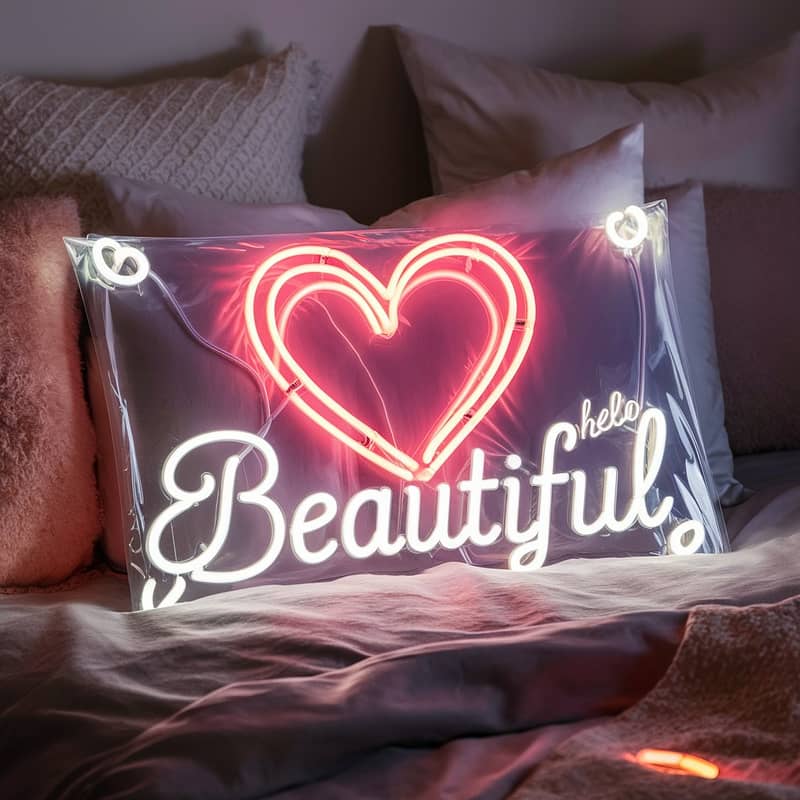 Customize Neon Signboard is available with all type of neon Designs. 3