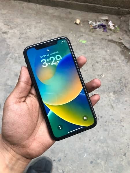 iphone xr 64gb water pack sim time 4 month available with box 1