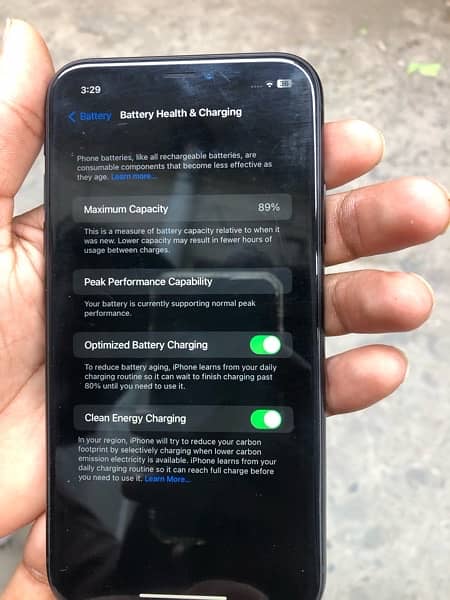 iphone xr 64gb water pack sim time 4 month available with box 5