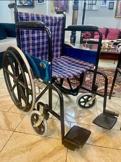 Original Wheel Chair | Foldable Rubber Aluminum Quality Wheel Chair