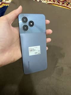 Realme note 50 Black Color Only Box open