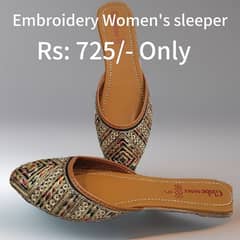 Embroidery sleeper for women's