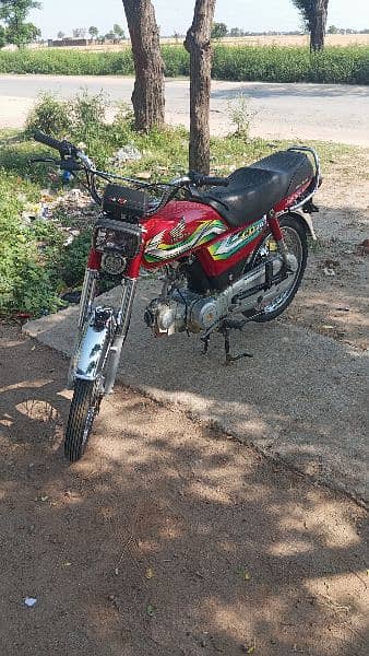 Honda CD70 2023 Model Red colour 0