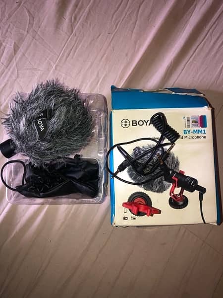 BOYA MM1 Microphone Mic USED With Full Accessories 5