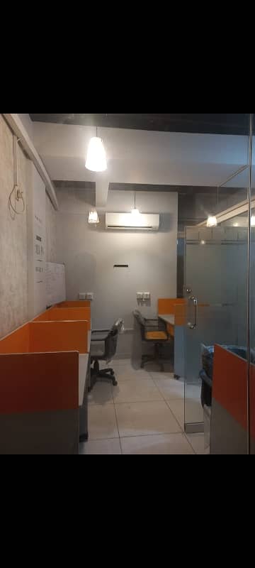 Vip Full Furnished Office For Rent 24&7 Time With Lift 4