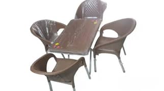Plastic Chairs and Tables 0