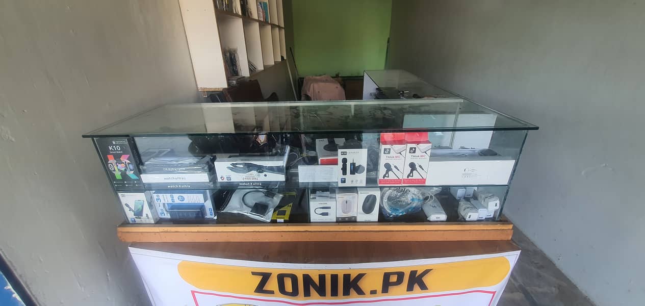 Cash Counter Mobile Counter, Wall Rack, Complete Shop For Sale Urgent 2