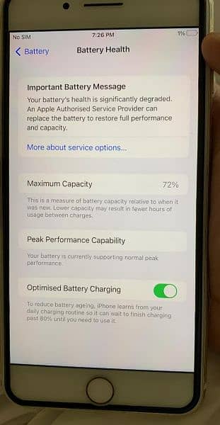 iPhone 7plus 128GB PTA Approved 3