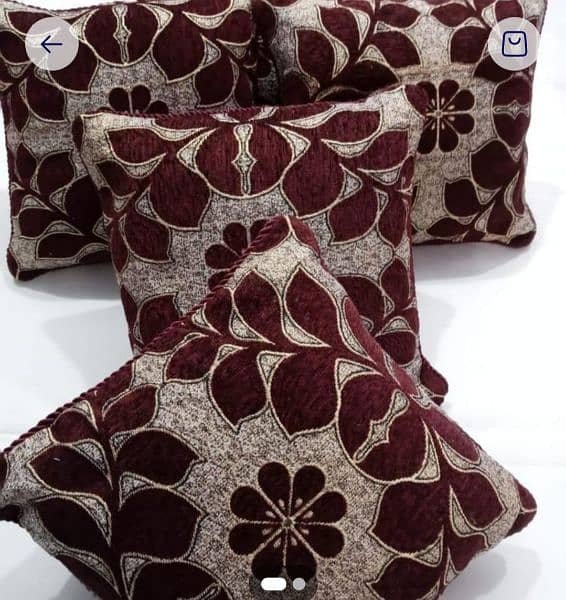 Sofa cover+ Cushions covers Available in different styles + Price 7