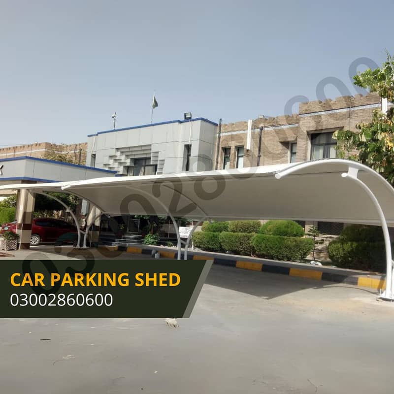 car parking shed / Tensile Sheds / Parking Shade / fiber sheds 0