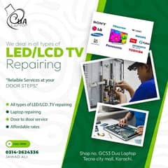 dont need to go out side rapir your laptop tv Lcd Led reapir  at home 0