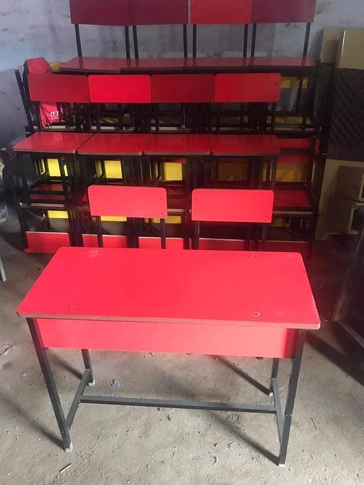 StudentDeskbench/File Rack/Chair/Table/School/College/Office Furniture 18