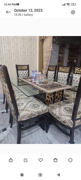 8 Chairs Dining Set 0