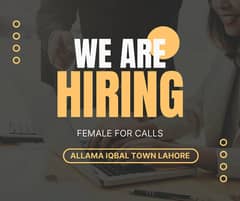 Females required to handle incoming calls for our marketing work
