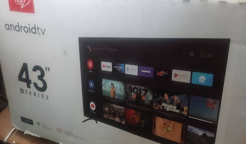 itel 43inch android led tv new model 4310be 2