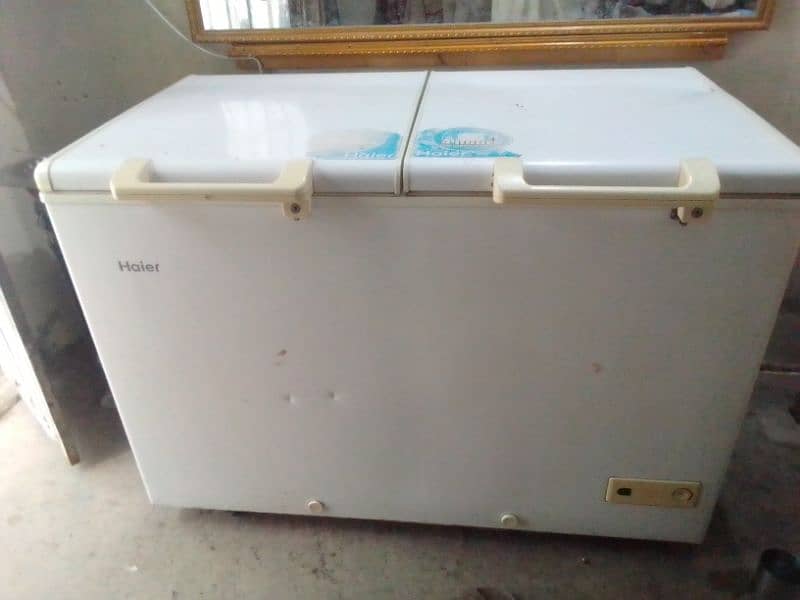 haier full size deep freezer good condition 0