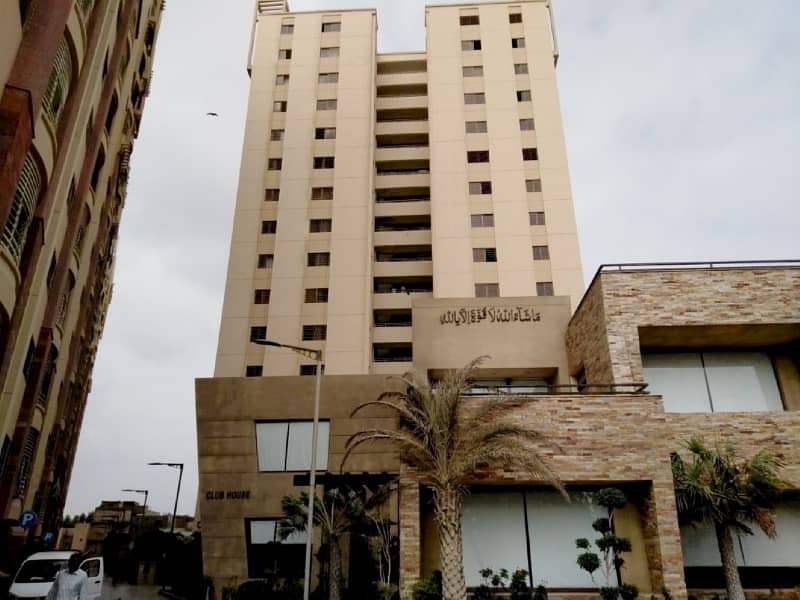 1400 Square Feet Flat available for sale in Harmain Royal Residency, Karachi 1