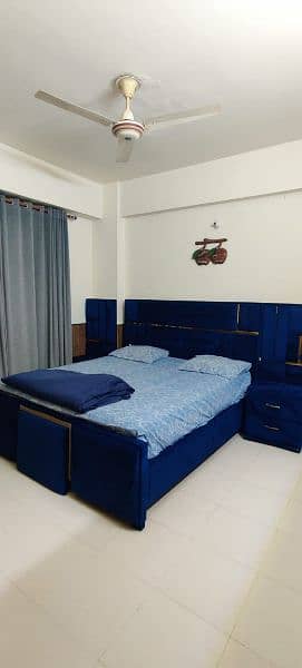 B-17 2bed Daily basis fully furnished Flat available for rent 8