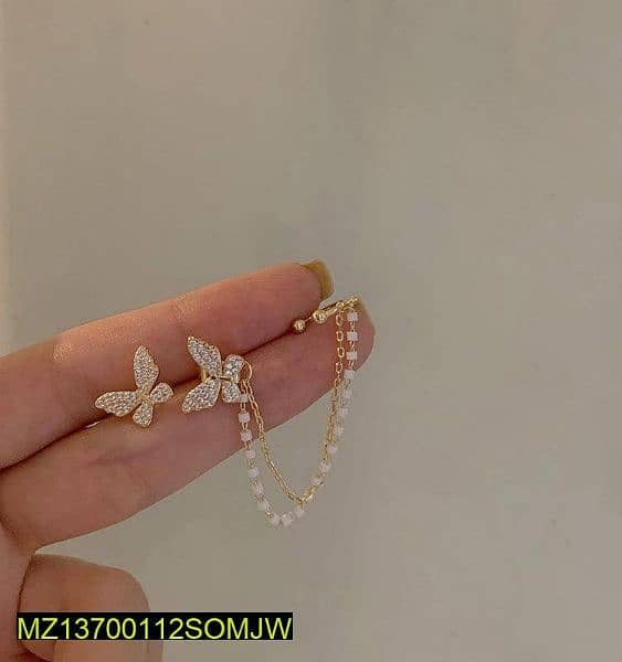 Fancy earrings for girls unique style. 10