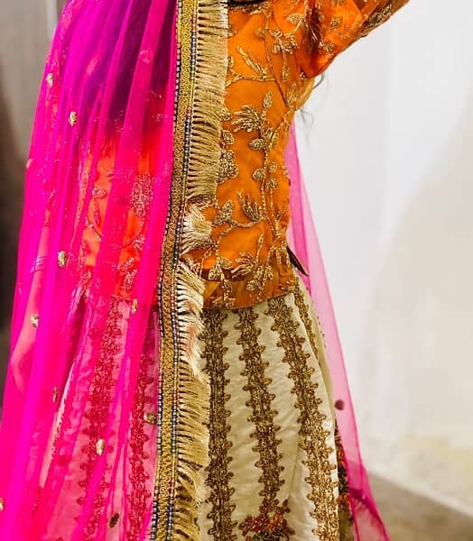 only one time used for mehndi dress 2