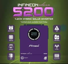 Fronus Infineon reborn 5200 - 4.2 KW Hybrid Solar Inverter 0