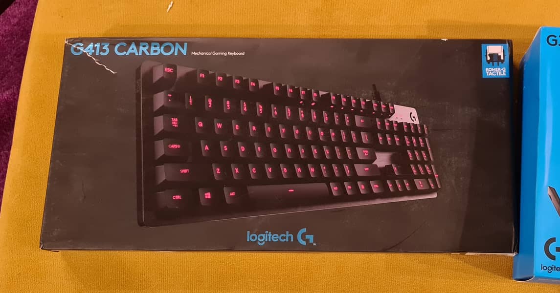 Logitech G413 CARBON Backlit Mechanical Gaming Keyboard 2