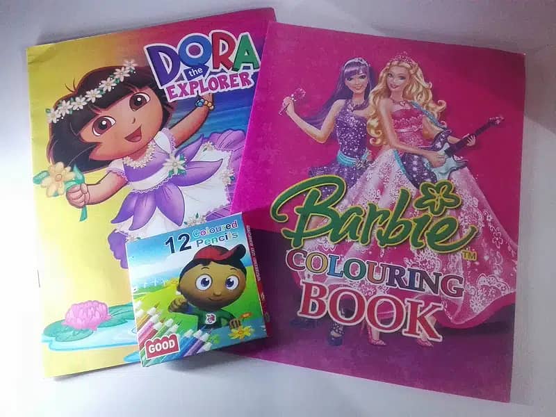Childrens Coloring & Story Books 1