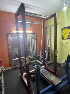 gym equipment power rack