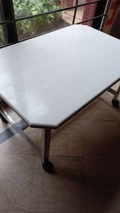 Stone Table with steel
