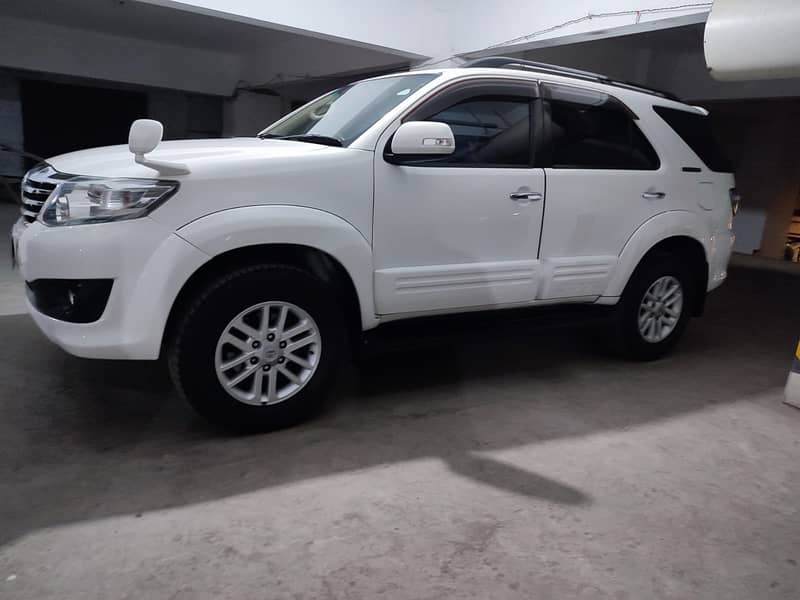 Toyota Fortuner 2015 White Total Original Paint - Khi Registered 14