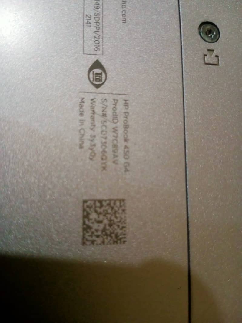 HP ProBook Core i5 7th Generation 3