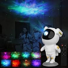 Astronaut Light Projector Star Night Lamp and Projector desk