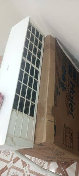 Haier ac model 18hfm heat and cool wifi. one season use god condition. 7