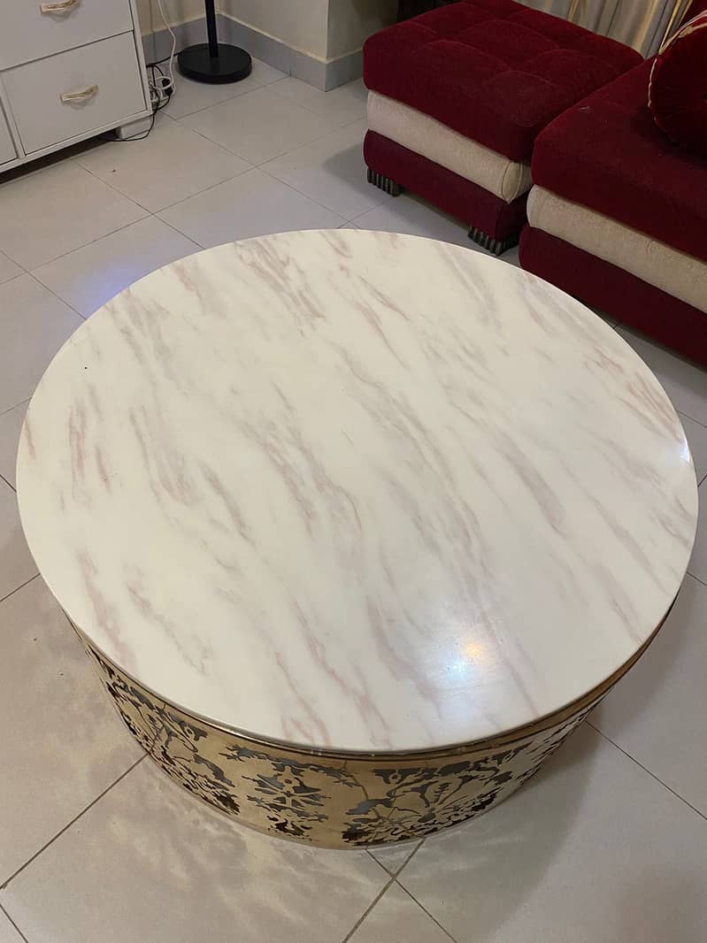 Classical Coffee Table with Marbel top 1