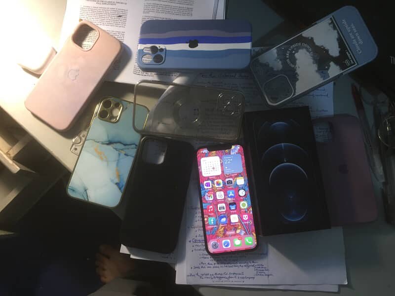 iphone 12 pro 256 GB (Blue) PTA Blocked 6