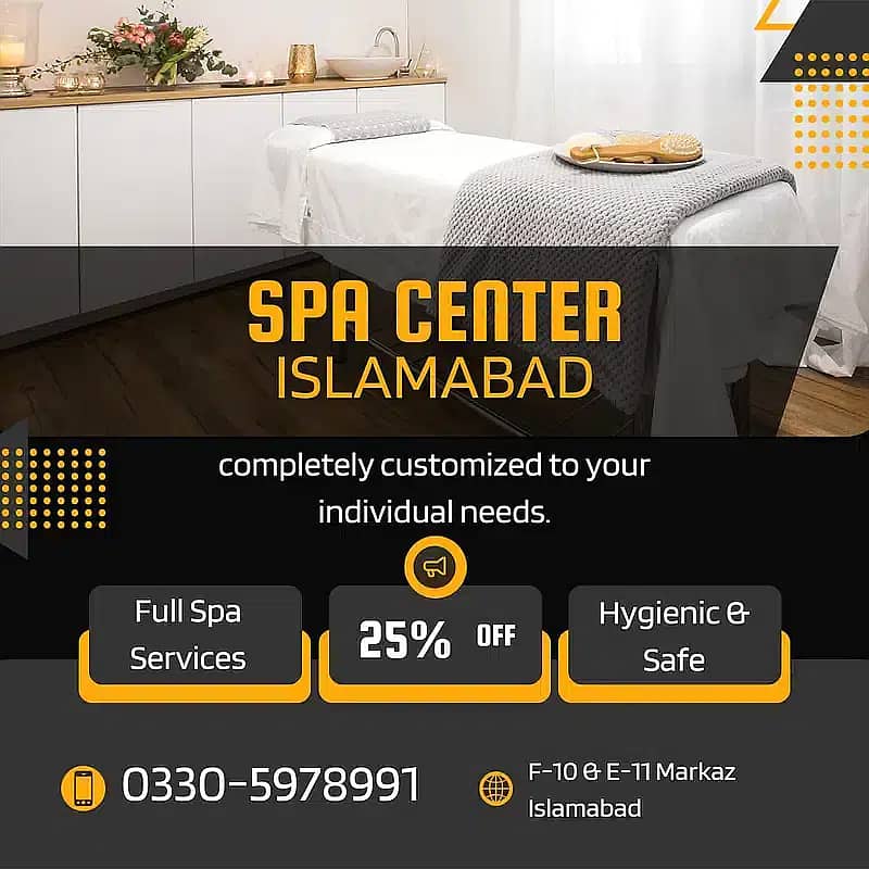 SPA Services - Spa & Saloon Services in islamabad 0