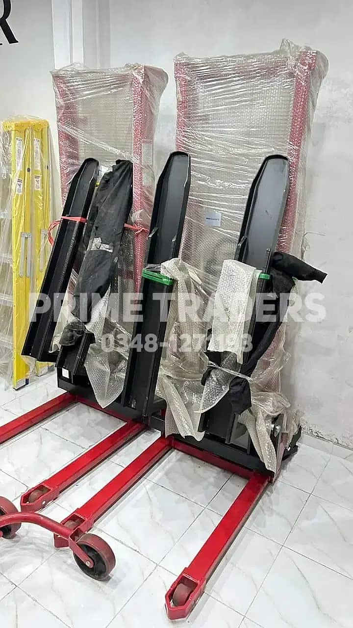 • Lifter Trolley • Manual Stacker • Electric Stacker • Fork Lifter 4
