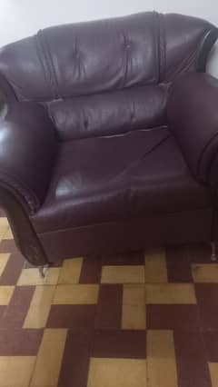 2 brown colour sofa for sale 0