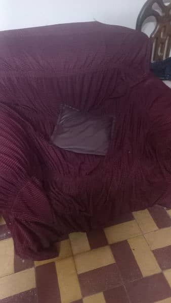 2 brown colour sofa for sale 1