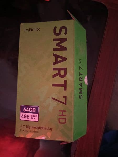 Infinix smart 7hd 4ram 64stroge 3