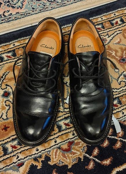 Clarks Black shoes 1