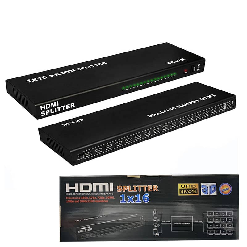 Hdmi Switch 5 Port 2k/4k HDMI cable van Hdmi Bi-Direction Dual Functio 12