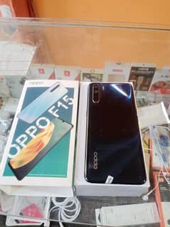 oppo F15 (8Gb/256Gb) ram full new with box and charger Lush condition