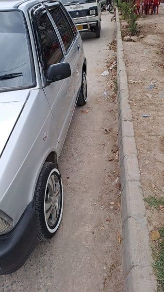 silver colour mehran used shower new seats new tyres 6
